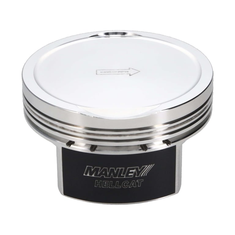 Manley Chrysler 6.2L Hemi Platinum Pistons 4.090in Bore -6.5cc Dish 3.579in Stroke - Single - 597900DC-1