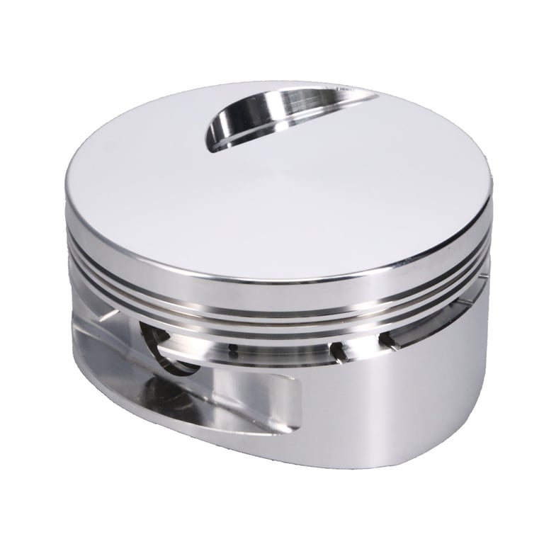 Manley Chevrolet Big Block Piston Set - 4.600in Bore 1.185in CH, -3.00 CC - 698480-8