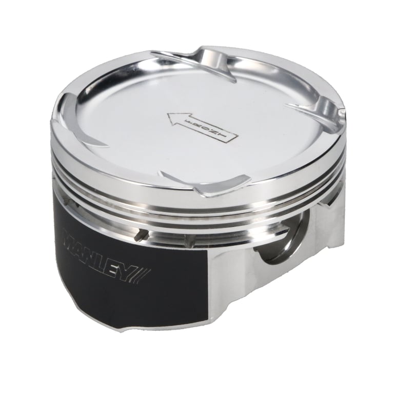 Manley 03-06 Mitsubishi Evo 8/9 4G63T 86mm +1mm 10.0/10.5:1 Dish 100mm Stroke Single Piston w/ Rings - 617010C-1