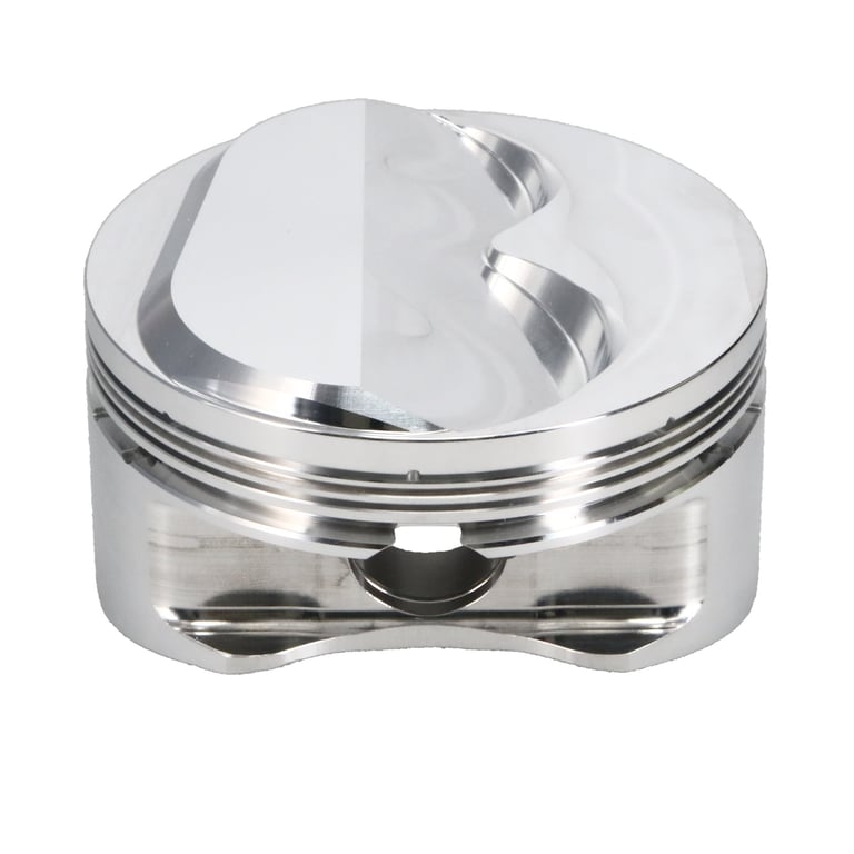Manley Chevrolet Small Block Piston Set - 4.030in Bore 1.125in CH, 11.00 CC - 591930-8