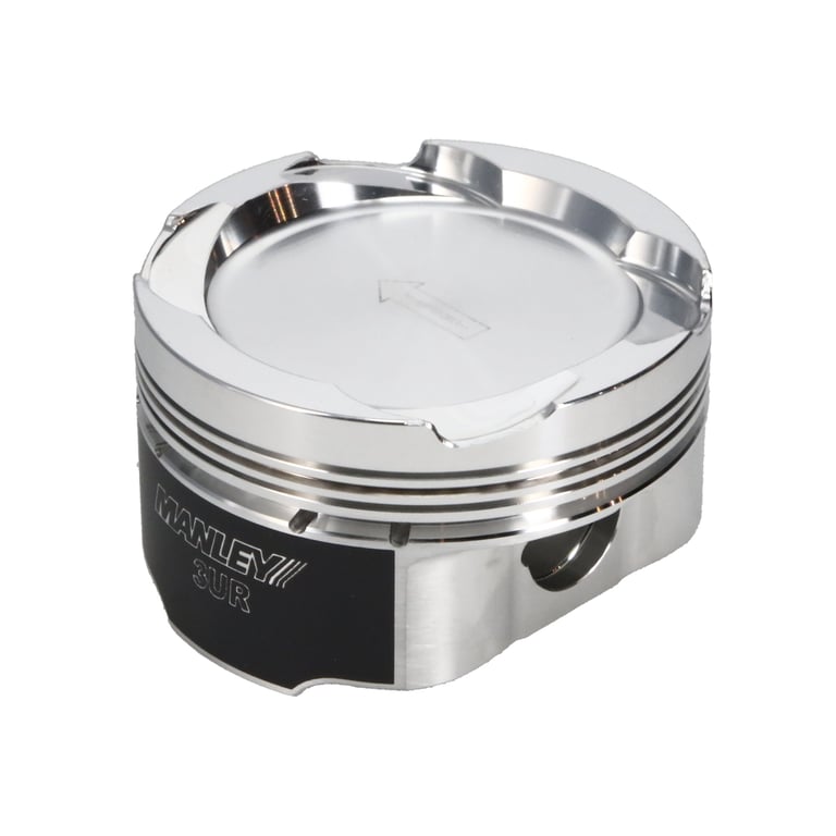 Manley 2007+ Toyota 3UR-FE 5.7L 94.5mm Bore +.65mm Size Platinum Series Dish Extreme Duty Piston Set - 648105CE-8