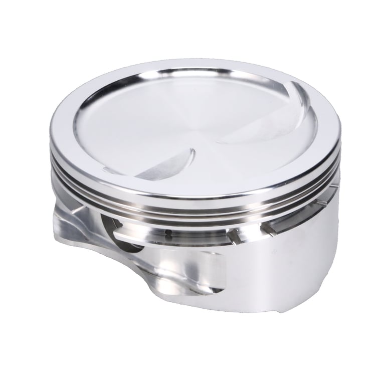 Manley Chevrolet Small Block Piston Set - 4.155in Bore 1.000in CH, 4.00 CC - 593830-8