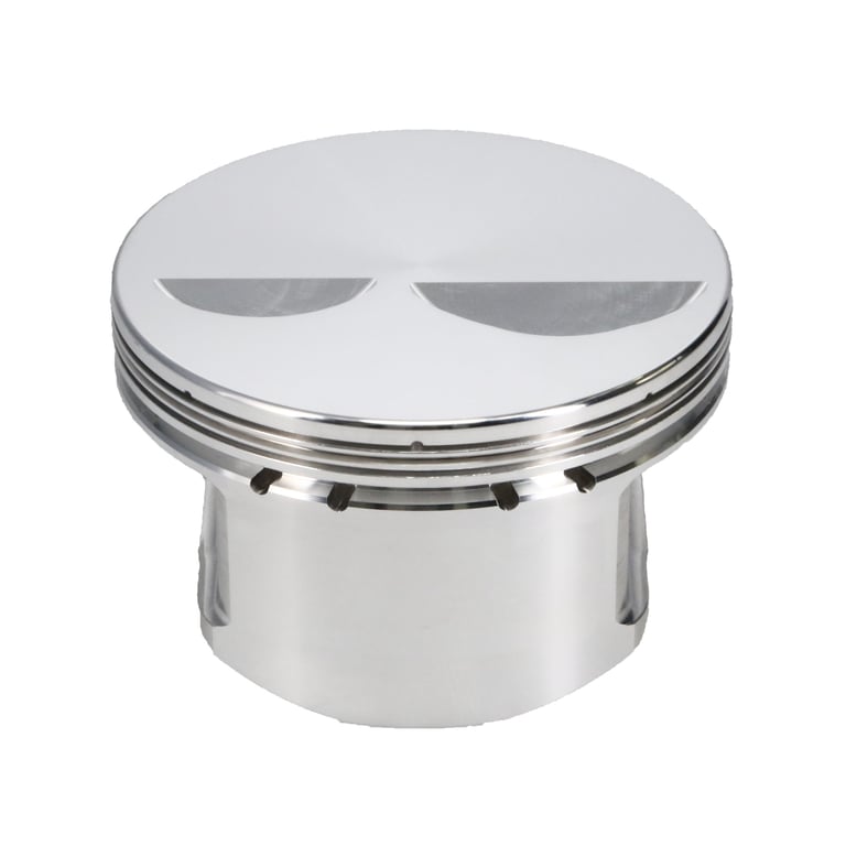 Manley Chevrolet Small Block Piston Set - 4.040in Bore 1.125in CH, -2.50 CC - 590240-8
