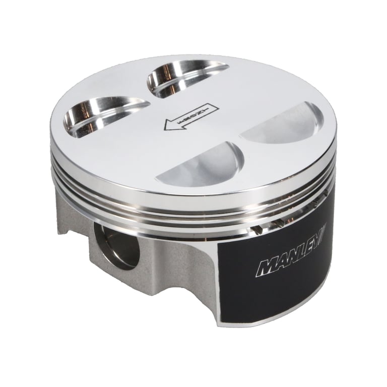 Manley Subaru EJ25 100mm Bore Over Size .5mm Extreme Duty Flat Top Piston Set with Rings - 632105CE-4