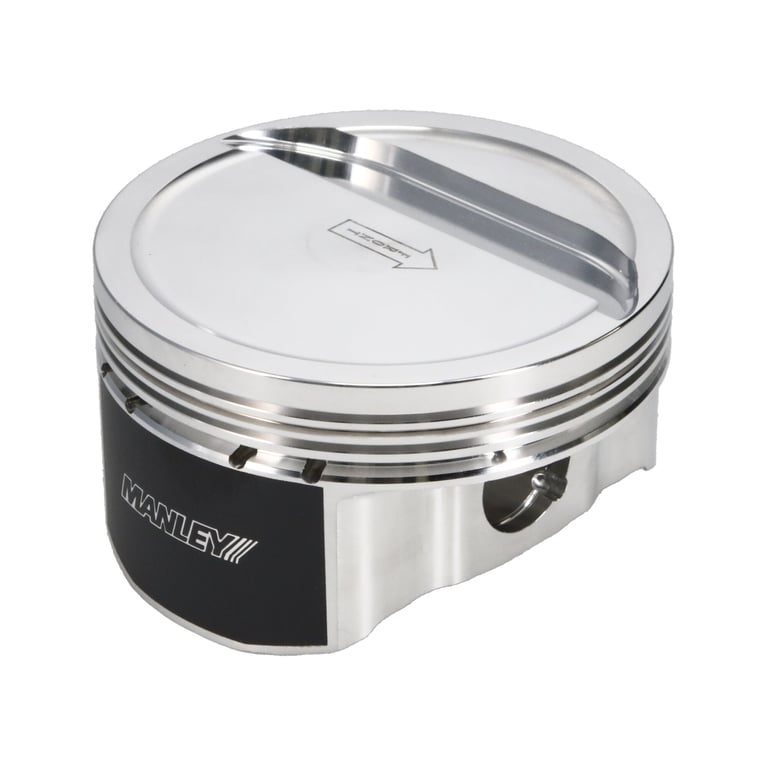 Manley Chevrolet LS Piston Set - 4.125in Bore 1.315in CH, -11.00 CC - 599000C-8