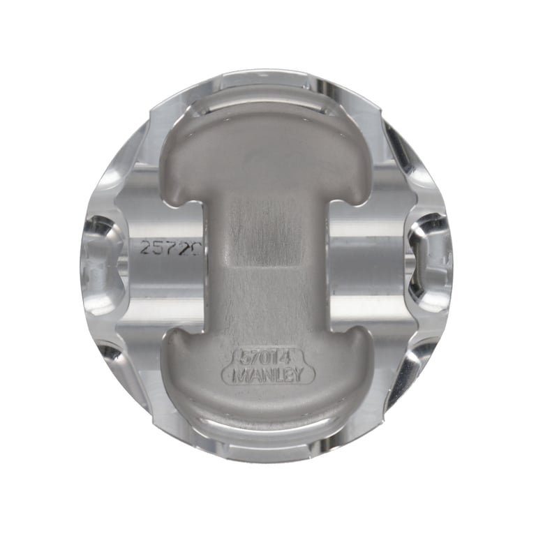 Manley Chevrolet LS Piston Set - 4.070in Bore 1.304in CH, -4.00 CC - 562570C-8
