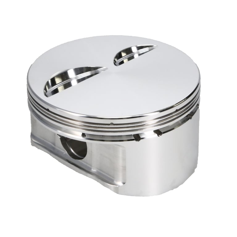 Manley Chevrolet Small Block Piston Set - 4.040in Bore 1.125in CH, -2.50 CC - 590240-8