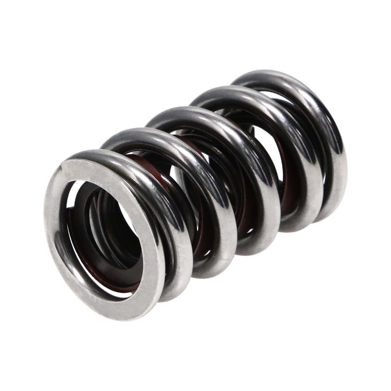 Manley Oval/Drag Chrome Silicone Double w/ Damper 16pc Valve Springs 1.550 OD/.725 ID - 22431-16