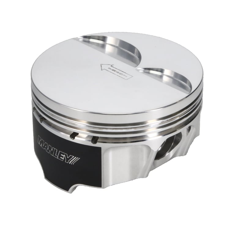 Manley Chevrolet LS Piston Set - 4.010in Bore 1.304in CH, -4.00 CC - 562510CE-8