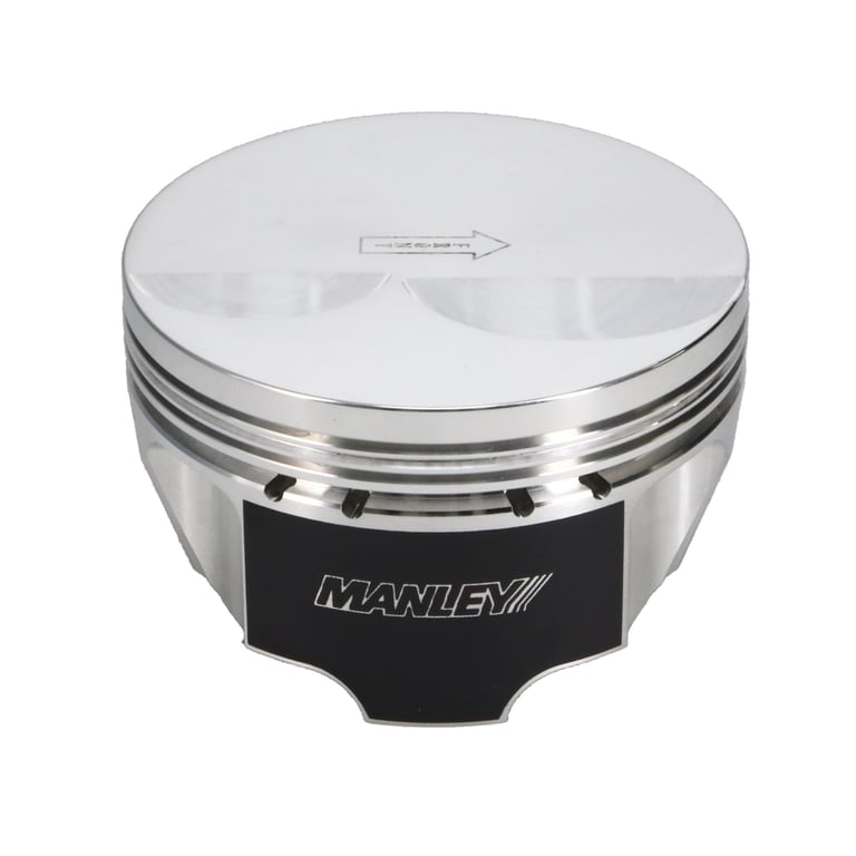 Manley Chevrolet LS Piston Set - 4.010in Bore 1.304in CH, -4.00 CC - 562510CE-8