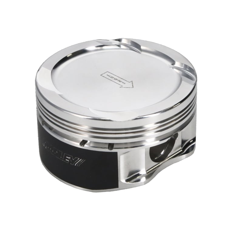 Manley Ford Coyote 5.0L DOHC -12cc Dish 3.700in Bore Piston Set - 598170C-8