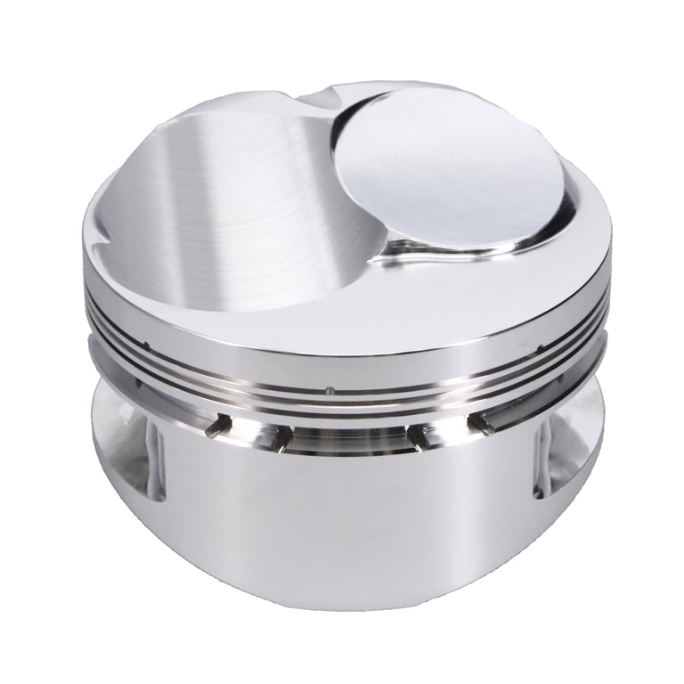 Manley Chevrolet Big Block Piston Set - 4.500in Bore 1.120in CH, 43.00 CC - 697900-8