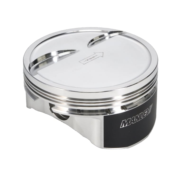 Manley Chevrolet LS Piston Set - 4.005in Bore 1.065in CH, -10.00 CC - 596505CE-8
