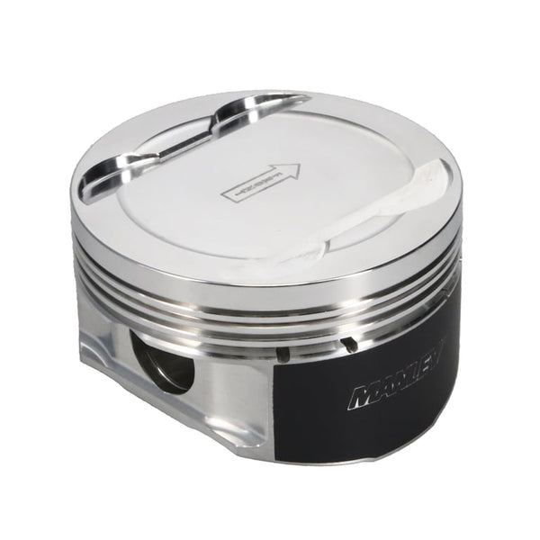 Manley Ford 3.7L Cyclone V6 3.770in Bore 1.239in Comp Height -5.0cc Extr Duty Piston Set - Set of 6 - 599510CE-6