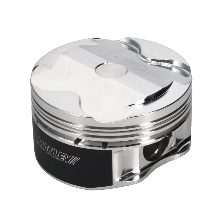 Manley 2018+ Ford Coyote 5.0L 6.75cc Dish 3.662in Bore 12:1 CR 22mm Pin Platinum Ext Duty Pistons - 595900CE-8