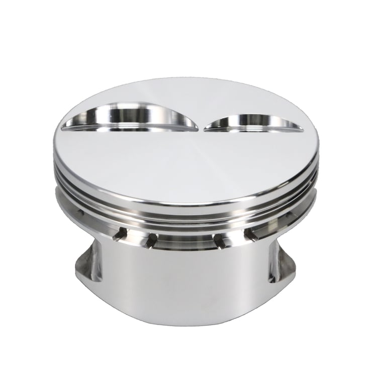 Manley Chevrolet Small Block Piston Set - 4.060in Bore 1.280in CH, -4.00 CC - 591760-8