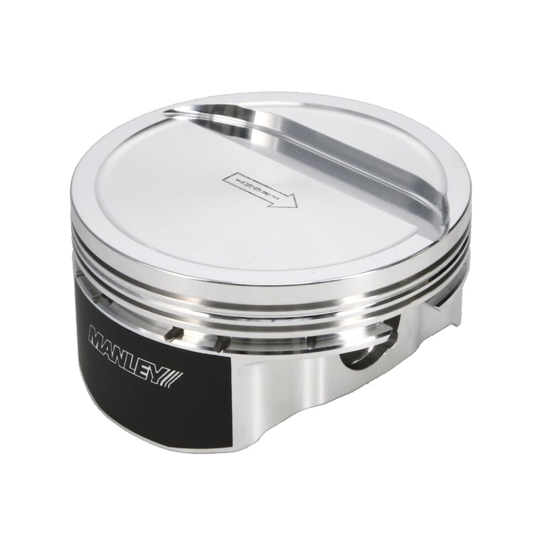 Manley Chevrolet LS Piston Set - 4.130in Bore 1.115in CH, -11.00 CC - 592405CE-8