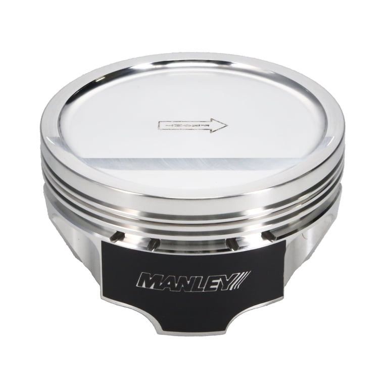 Manley Chevrolet LS Piston Set - 4.135in Bore 1.115in CH, -18.00 CC - 566310CE-8