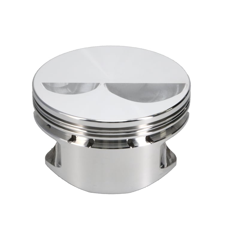 Manley Chevrolet Small Block Piston Set - 4.060in Bore 1.280in CH, -4.00 CC - 591760-8