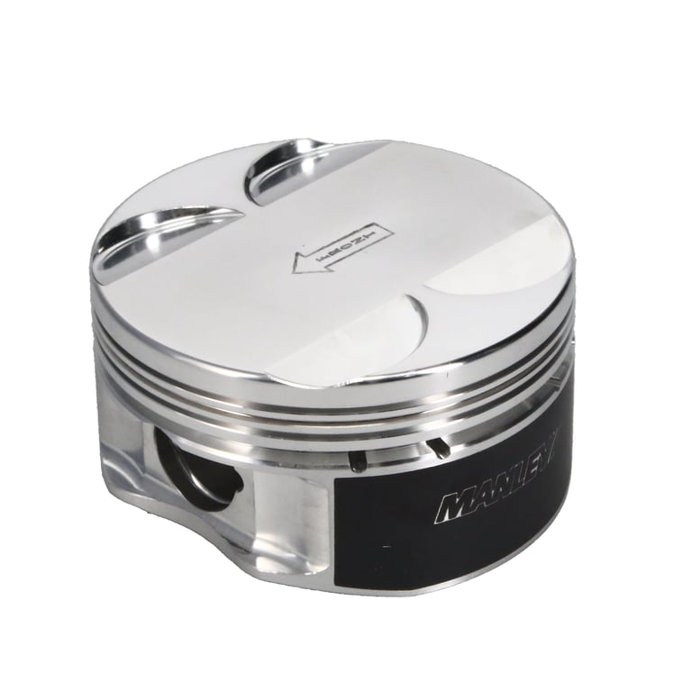 Manley Ford Coyote 5.0L DOHC 3.7in Bore +3.75cc Dome Piston Set - 598070CE-8