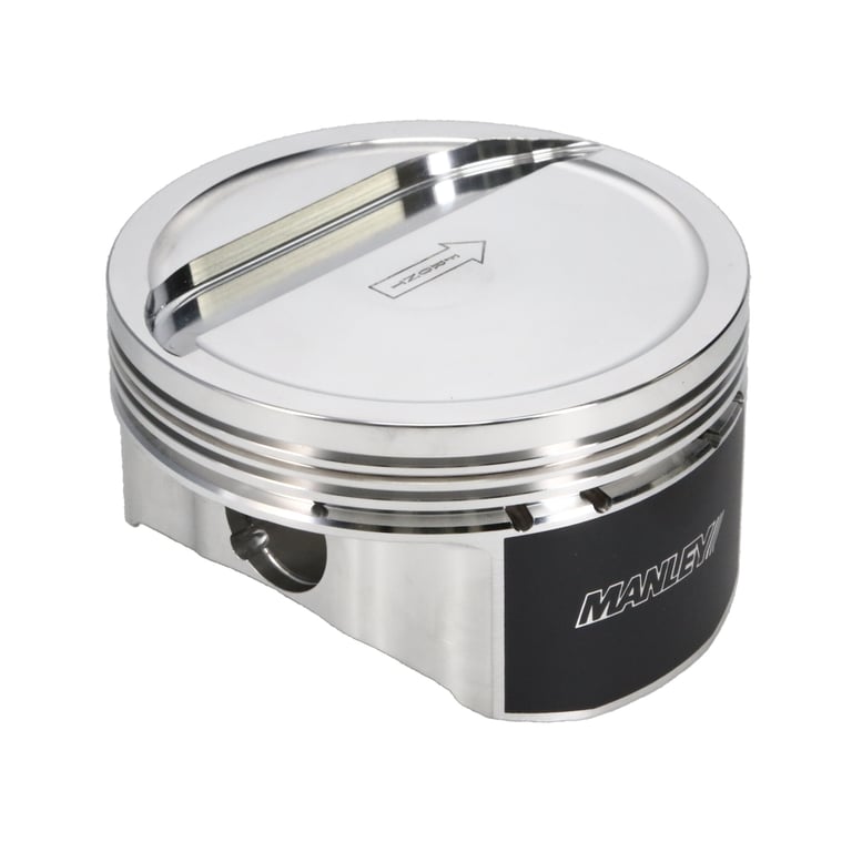 Manley Chevrolet LS Piston Set - 4.130in Bore 1.315in CH, -11.00 CC - 599005C-8