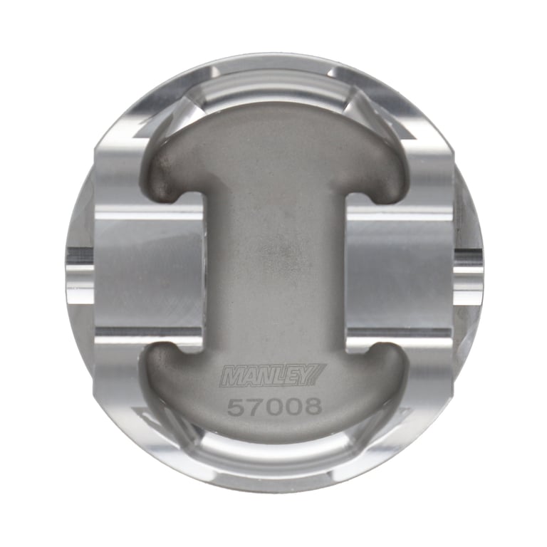 Manley Ford 3.5L Ecoboost 3.652in Bore 1.239in 10.0:1 CR -0.5cc Dome Extreme Duty Piston Set - 594910CE-6