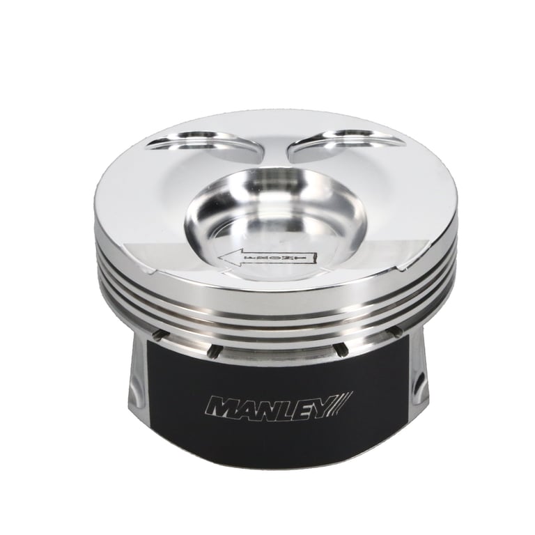 Manley Ford 3.5L Ecoboost 3.662in Bore 1.239in CD 10.0:1 CR -0.5cc Dome Extreme Duty Piston Set - 594920CE-6