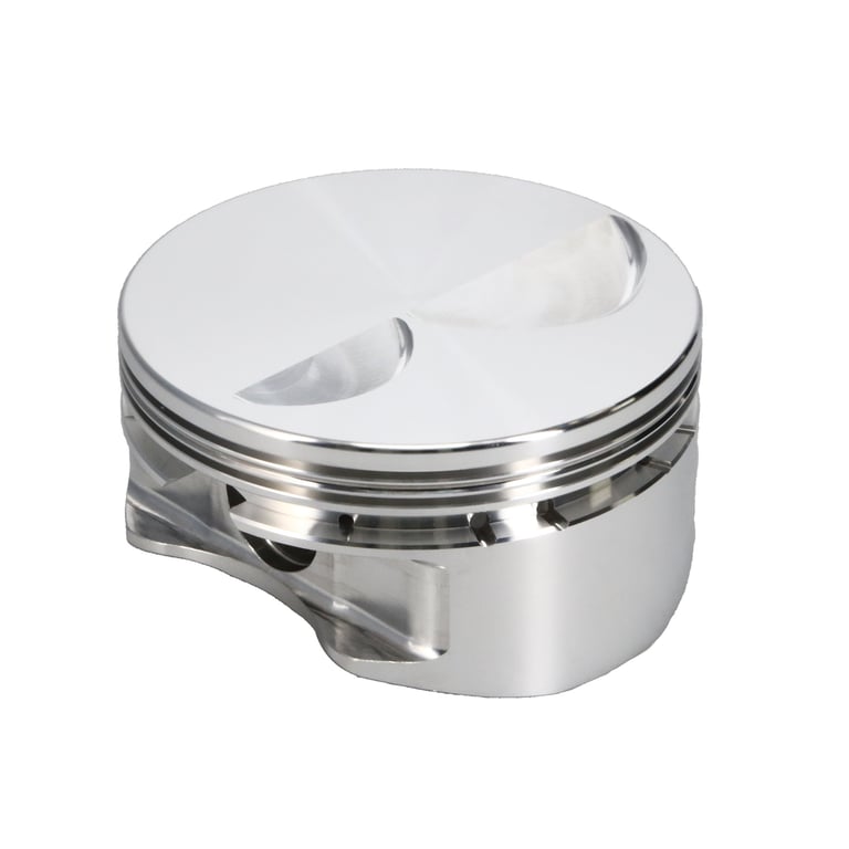 Manley Chevrolet Small Block Piston Set - 4.060in Bore 1.280in CH, -4.00 CC - 591760-8