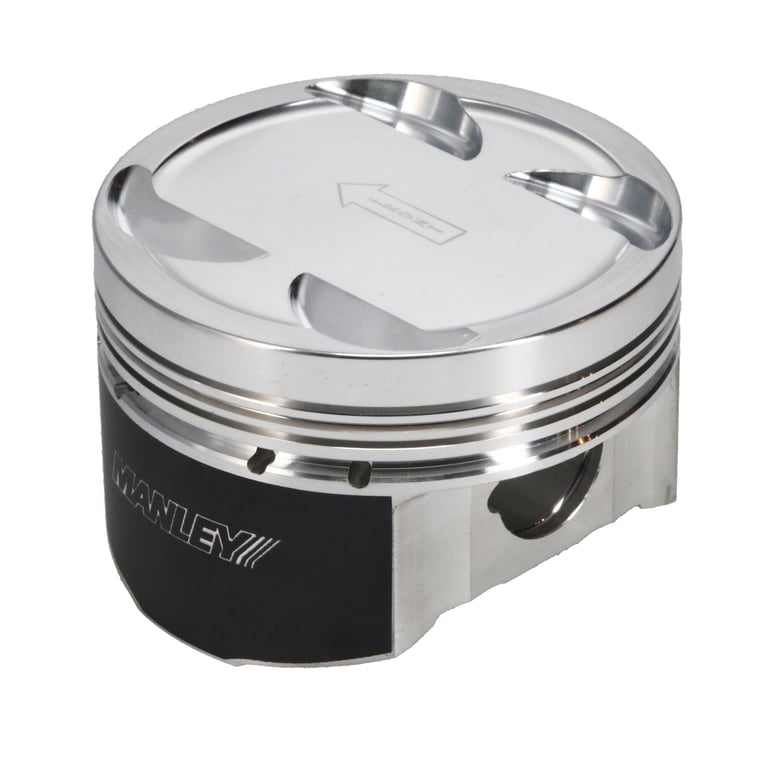 Manley Mitsubishi 2.0L 4B11T Piston Set - 86.00mm Bore 1.313in CH, 2.00 CC - 614100CE-4
