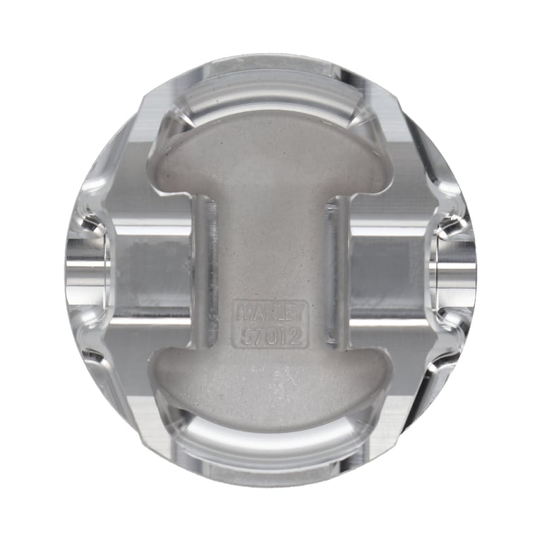 Manley Mitsubishi 4B11 86.5mm Bore 10.0:1 CR +2cc Dome Turbo Tuff Piston Set w/ Rings - 614305CE-4