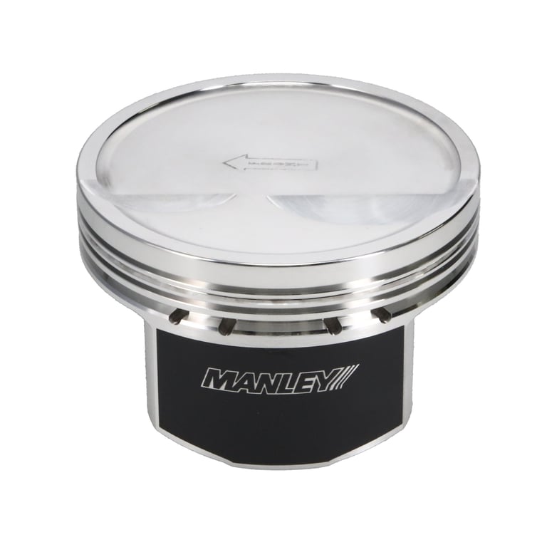 Manley Small Block Chevy LS Series 3.905in Bore - 1.304in CD - -10 cc Dish Platinum Series Pistons - 596107CE-8