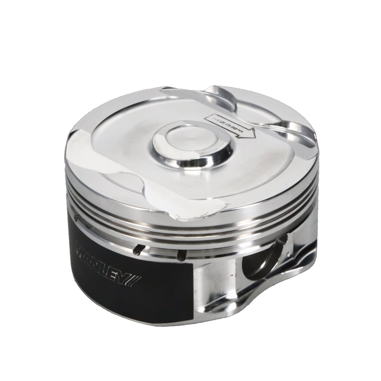 Manley 2018+ Ford Coyote 5.0L DOHC -6cc Dish 3.672in Bore 10:1 CR Platinum Extreme Duty Piston Set - 595710CE-8