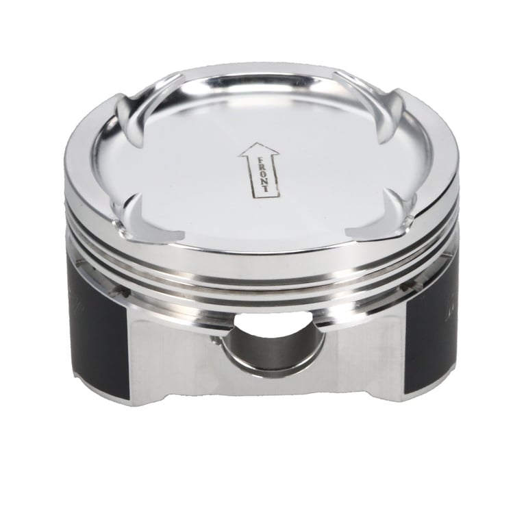 Manley 03-06 Mitsubishi Evo 8/9 4G63T 85.5mm +.5mm Oversized Bore 8.5/9.0:1 Dish Pistons w/ Rings - 617005C-4