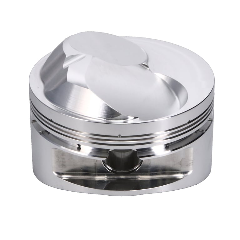 Manley Chevrolet Big Block Piston Set - 4.500in Bore 1.245in CH, 43.00 CC - 697600-8