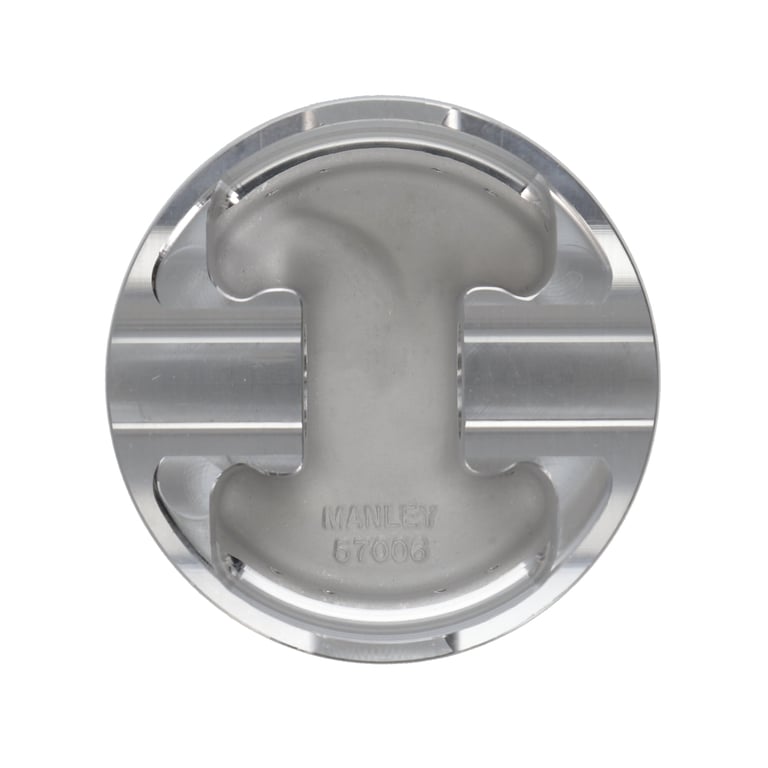 Manley Chevrolet Big Block Piston Set - 4.500in Bore 1.520in CH, -3.00 CC - 696200-8