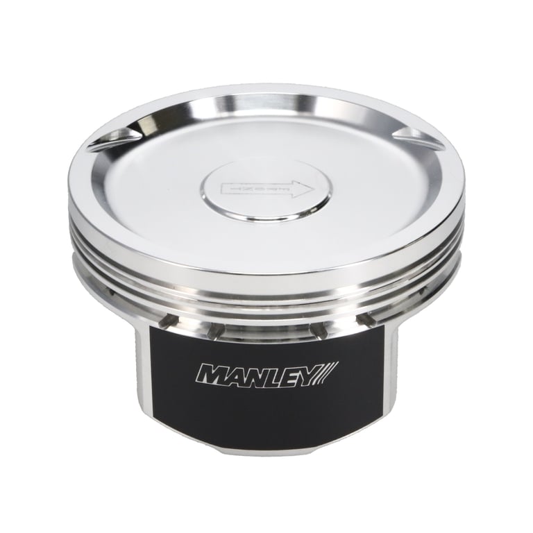 Manley Chevrolet LS Piston Set - 4.070in Bore 1.065in CH, -31.00 CC - 596770CE-8