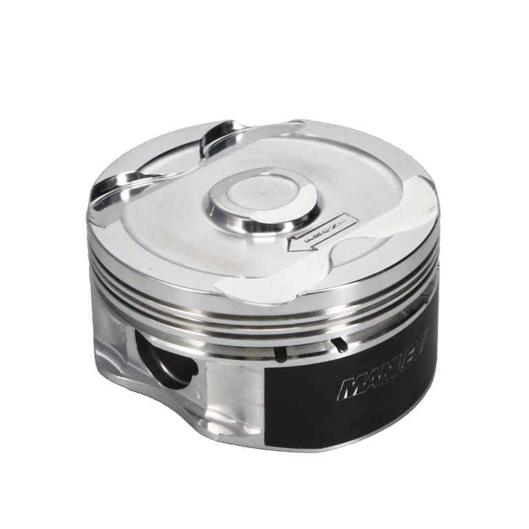 Manley 2018+ Ford Coyote 5.0L DOHC -6cc Dish 3.672in Bore 10:1 CR Platinum Extreme Duty Piston Set - 595710CE-8