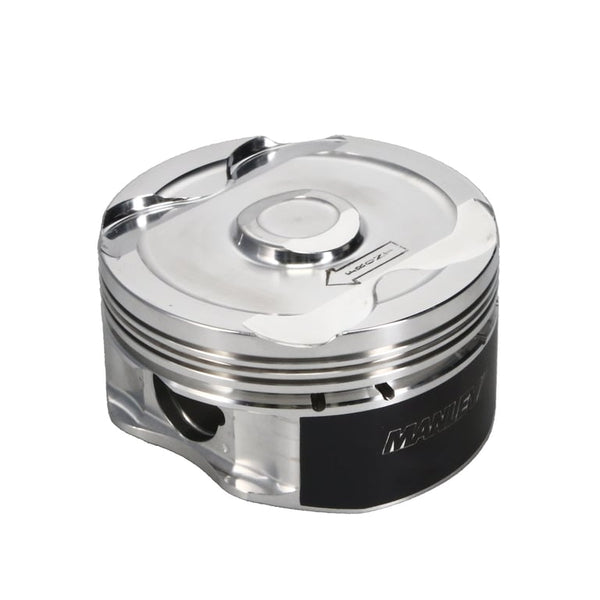 Manley 2018+ Ford Coyote 5.0L DOHC -6cc Dish 3.672in Bore 10:1 CR Platinum Extreme Duty Piston Set - 595710CE-8