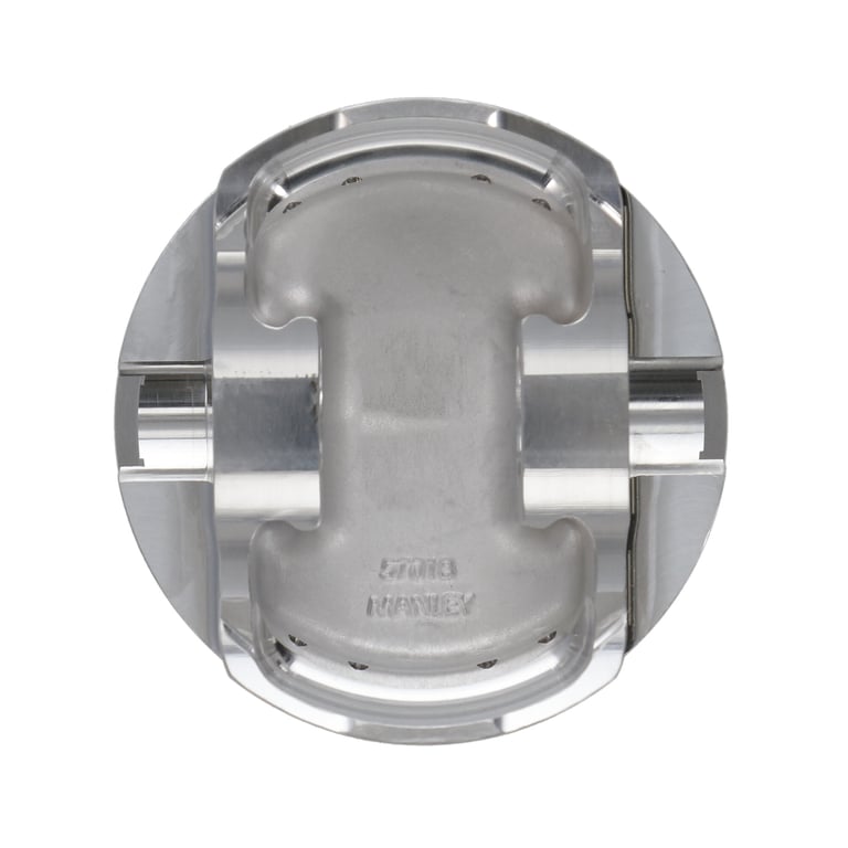 Manley Small Block Chevrolet LS Series -4cc Flat Top Piston Set - 592670C-8