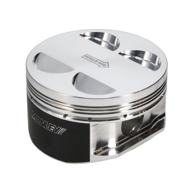 Manley Nissan GT-R 3.8L VR38DETT 99mm Bore 9.8:1 CR -2cc Dish Extreme Duty Piston Set w/ Rings - 634010CE-6