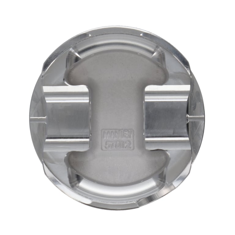 Manley Nissan RB26DETT 86.5mm Bore 9.0 CR +17cc Dome Extreme Duty Piston Set w/ Rings - 643105CE-6