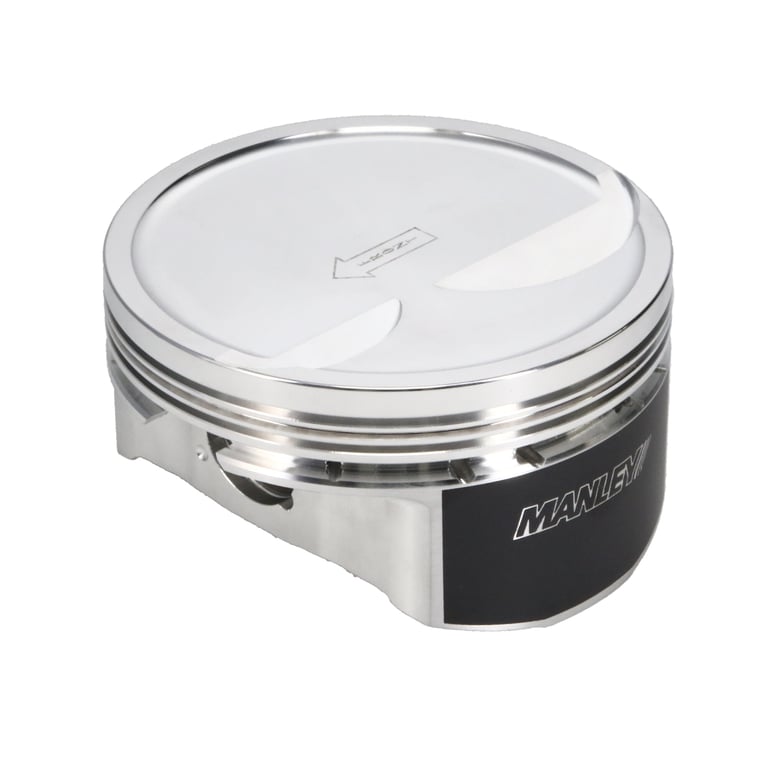 Manley Chevrolet LS Piston Set - 4.005in Bore 1.065in CH, -10.00 CC - 596505CE-8