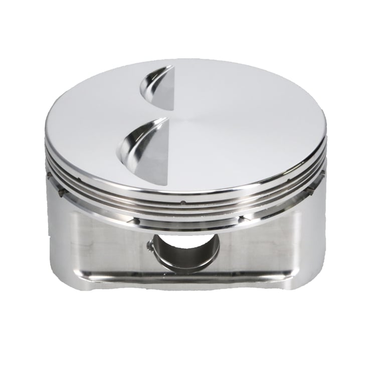 Manley Chevrolet Small Block Piston Set - 4.030in Bore 1.550in CH, -2.50 CC - 591030-8