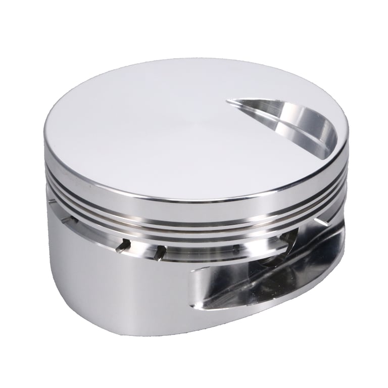 Manley Chevrolet Big Block Piston Set - 4.560in Bore 1.395in CH, -3.00 CC - 696160-8