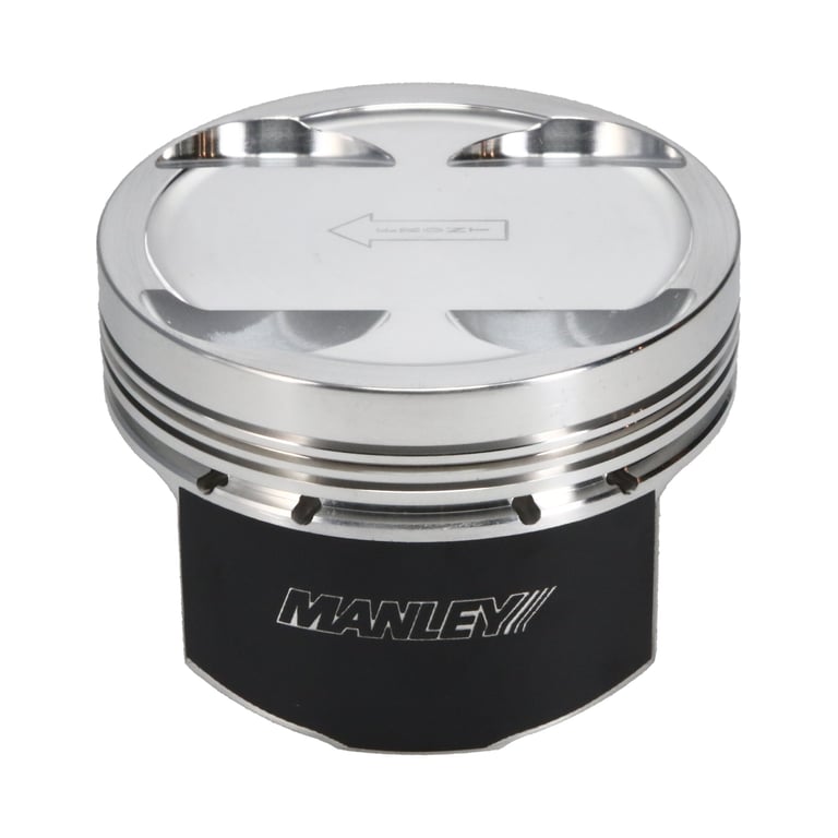 Manley Mitsubishi 4G63 2.0L -12cc 87mm Bore 1.375in CH +2mm Platinum Series Dish Piston - Single - 606020CE-1