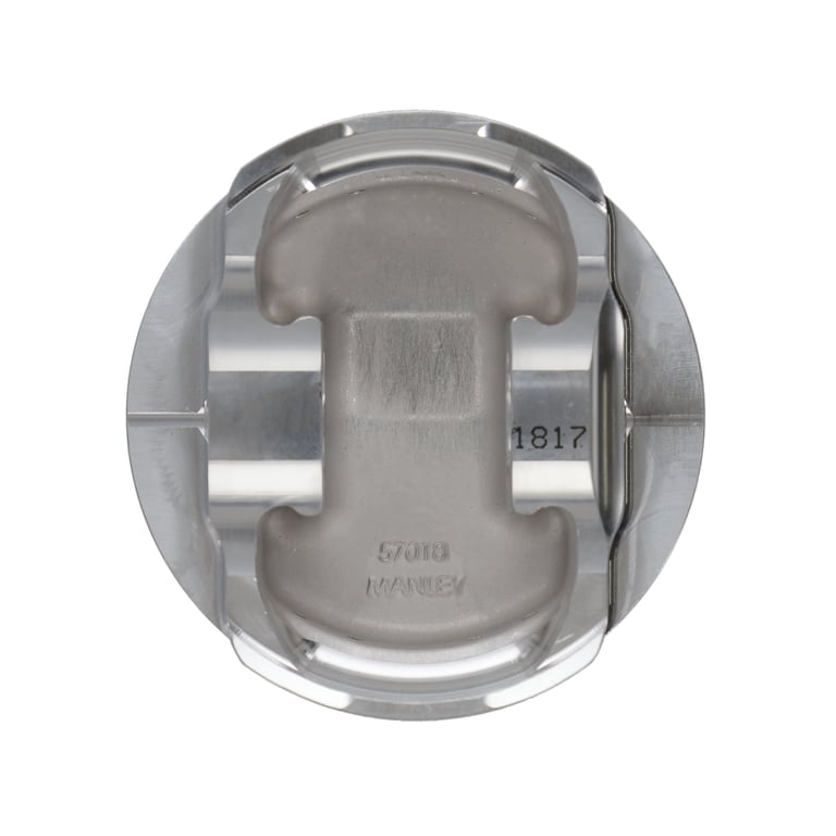 Manley Chevrolet SB LS 3.622in Stroke / 18cc Dish / 4.070in Bore Platinum Series Dish Pistons - 596970C-8