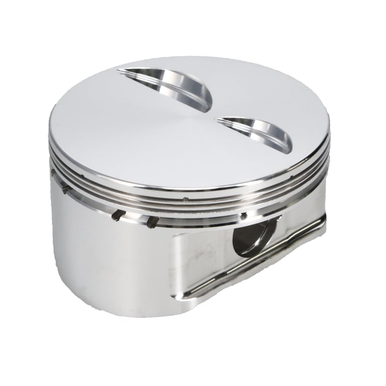 Manley Chevrolet Small Block Piston Set - 4.040in Bore 1.125in CH, -2.50 CC - 590240-8