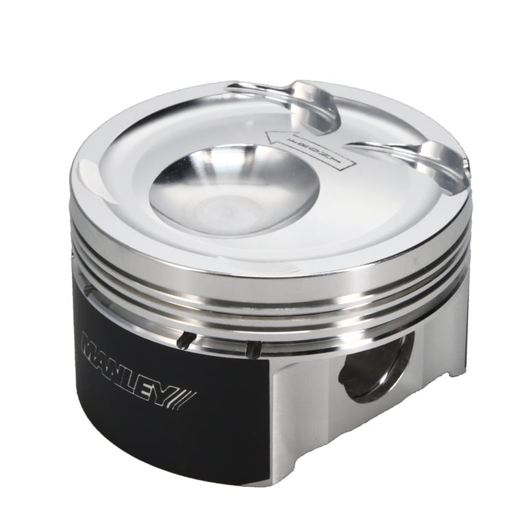 Manley Ford EcoBoost STD Stroke 87.6mm STD Bore 9.5:1 CR Dish Piston Set - 637001C-4