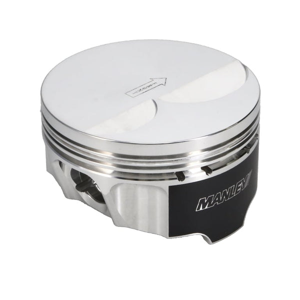 Manley Chevrolet LS Piston Set - 4.065in Bore 1.304in CH, -4.00 CC - 562565CE-8