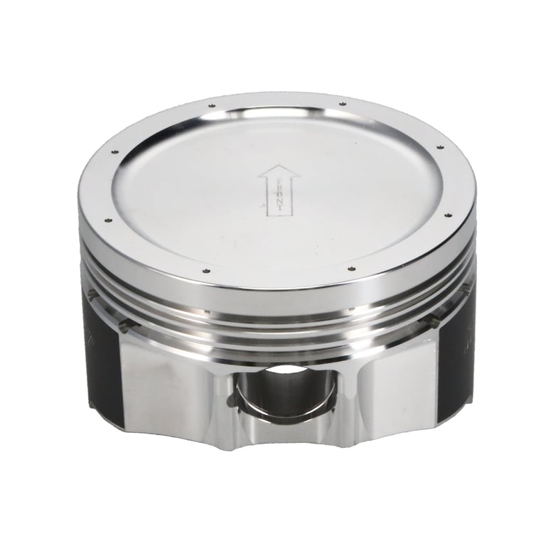 Manley 4.6L Ford Modular (2/4 Valve) 3.552in Bore 1.2in CD 11cc Turbo Tuff Dish Pistons - Set of 8 - 567100CE-8